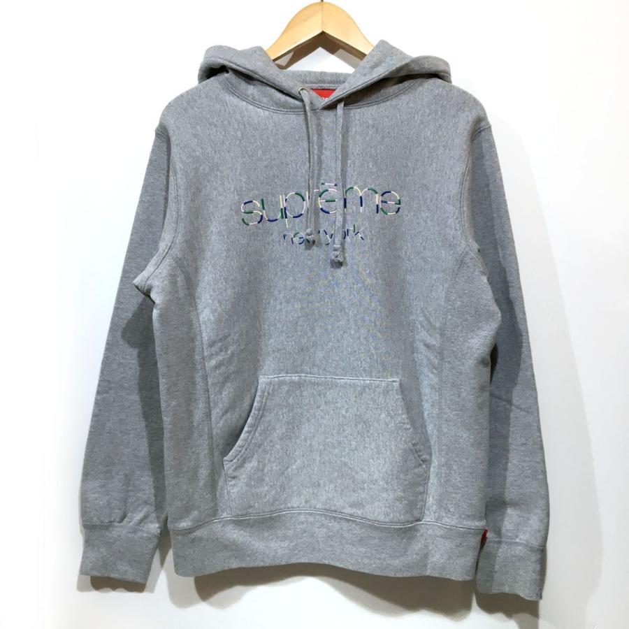 Supreme シュプリーム スウェット パーカー グレー 完売品 マルチ 稀少 Supreme シュプリーム Multi Color Classic Logo Hooded Sweatshirt