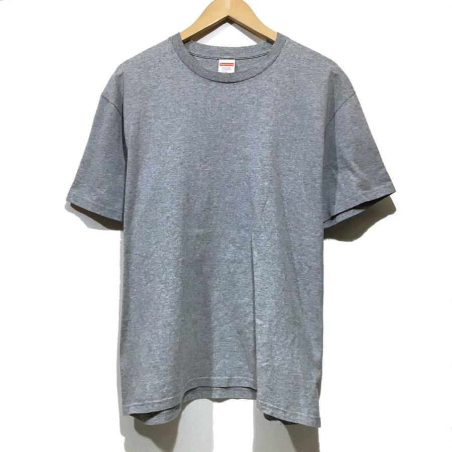 tu131s シュプリーム Supreme Crash Tシャツ メンズM グレー ※中古