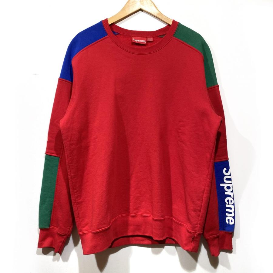 Supreme シュプリーム Formula Crewneck スウェット Lサイズ レッド系 