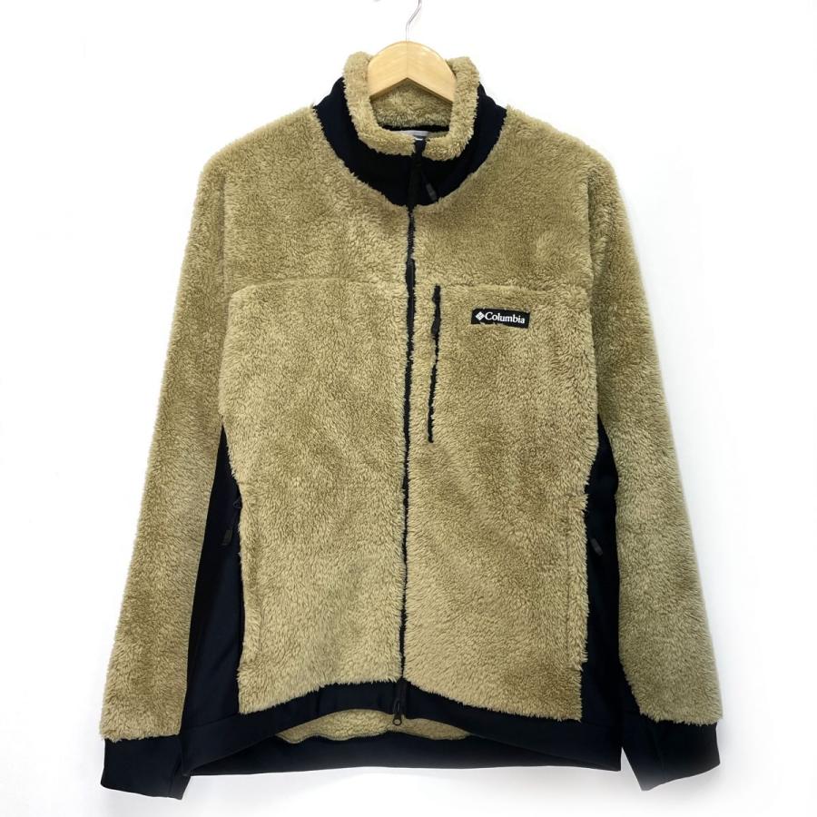 Columbia コロンビア フリースジャケット メンズM ベージュ RM0527 
