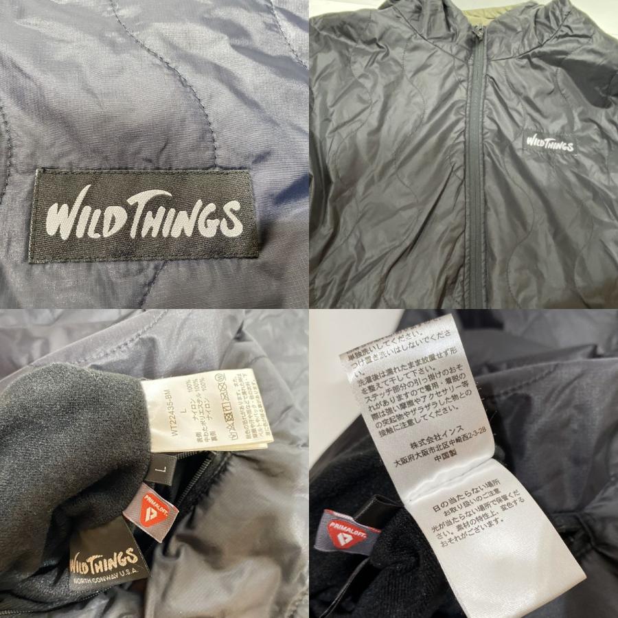 WILD THINGS ワイルドシングス リバーシブル 中綿ジャケット アウター 