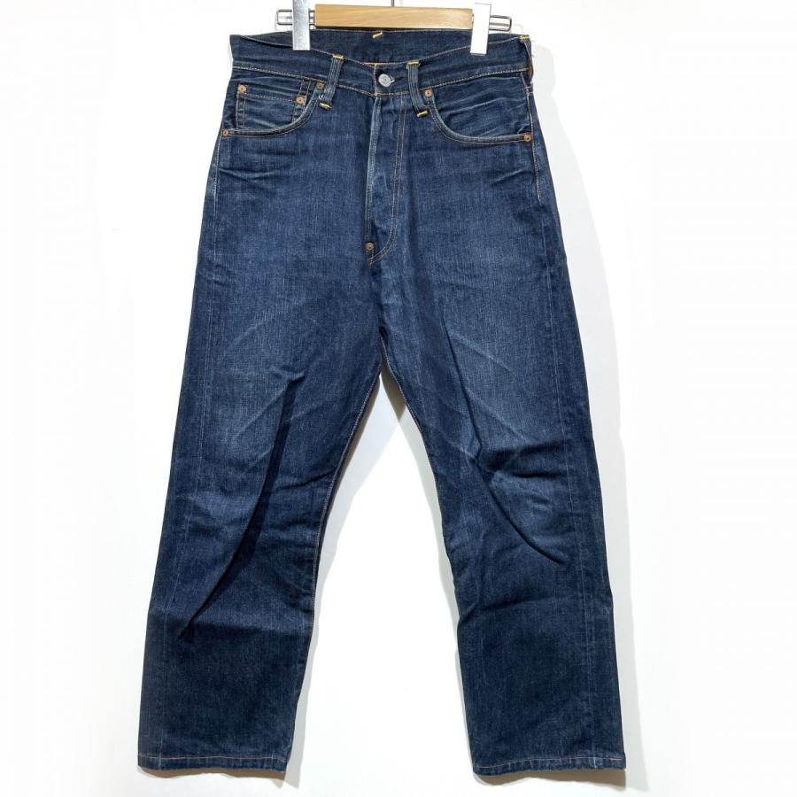 エヴィス EVISUデニムベイカー lot.2010 w30 EVISU エヴィス デニム ジーンズ W30×L35 Lot.2001 No.3 ボタンフライ