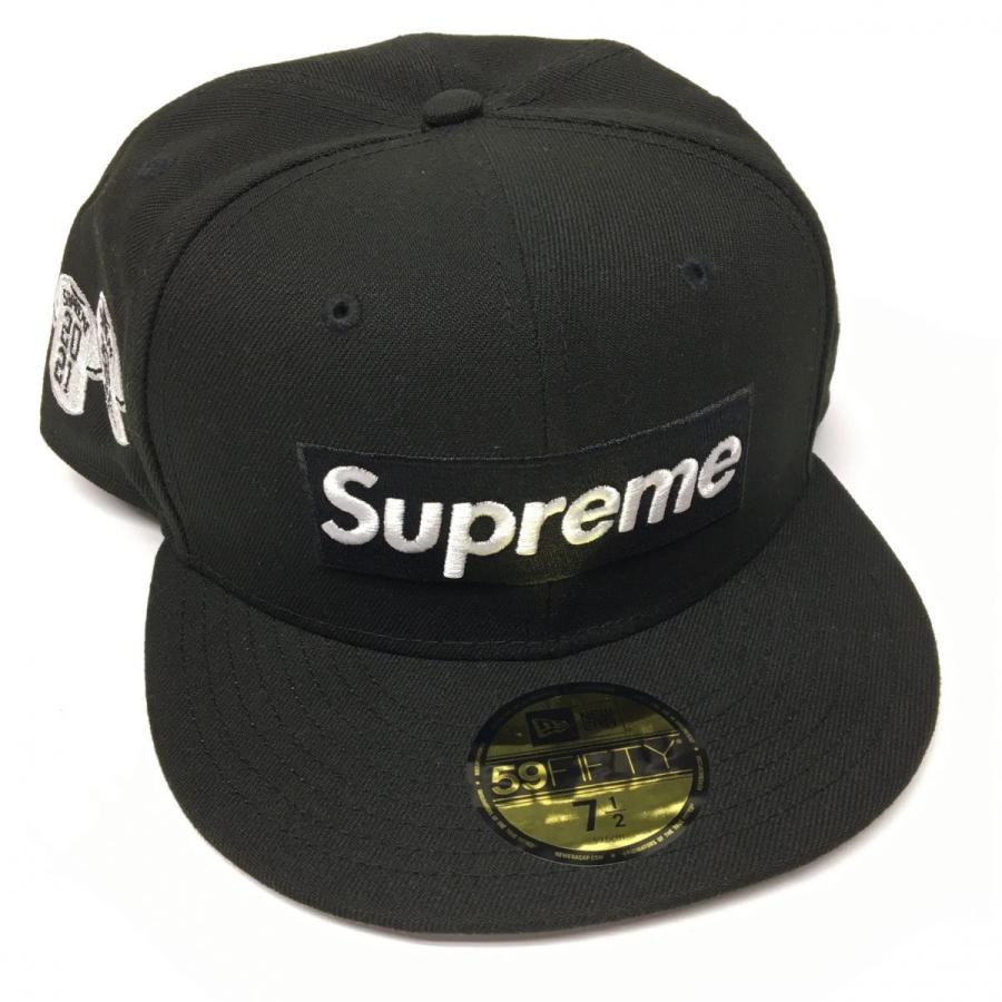Supreme × NEWERA JERSEY BOX LOGO シュプリーム ニューエラ ブラック