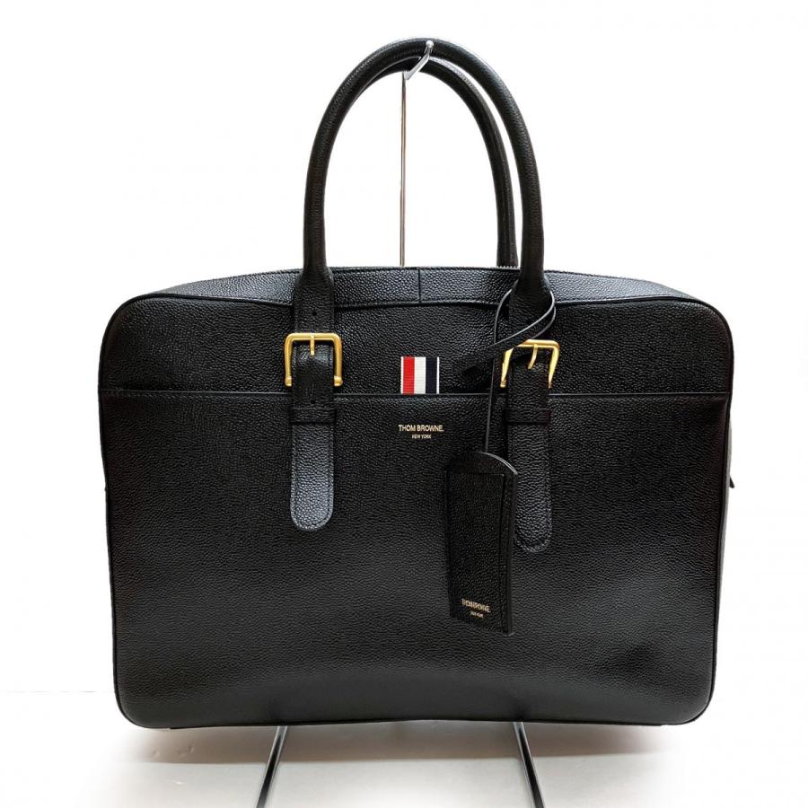 Thombrowne トムブラウン　ビジネスバック THOM BROWNE / トム ブラウン ブリーフケース ビジネスバッグ ブラック