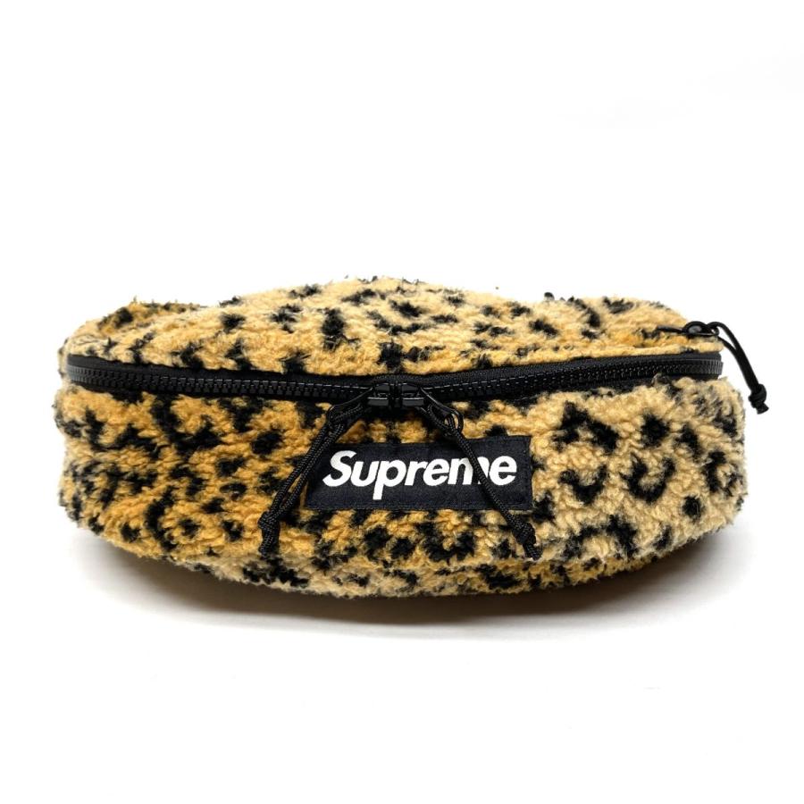 Supreme シュプリーム レオパード フリース ウエストバッグ　期間限定出品 Supreme シュプリーム Leopard Fleece Waist Bag レオパード フリース