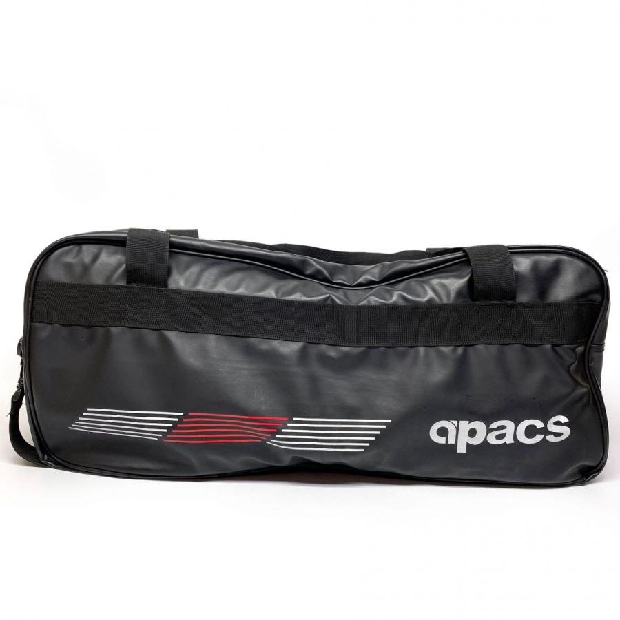 apacs アパックス バドミントンバッグ ラケットバッグ ブラック系