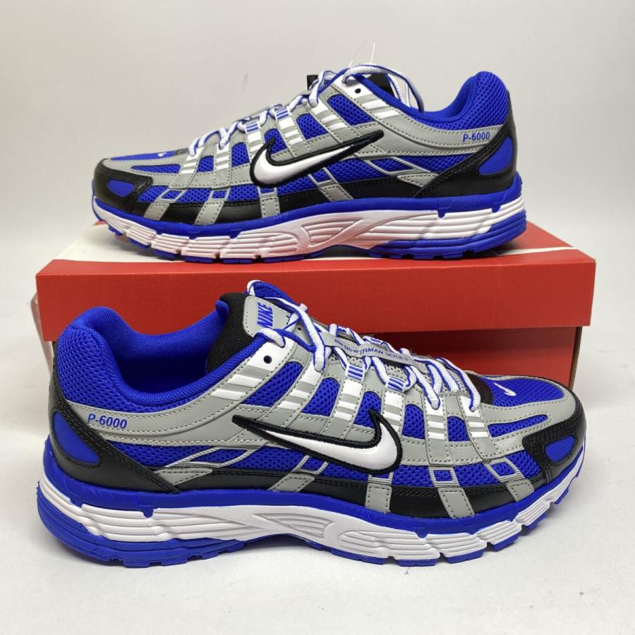新古品】 Nike ナイキ P-6000 Racer Blue/Black/Flat Silver/White