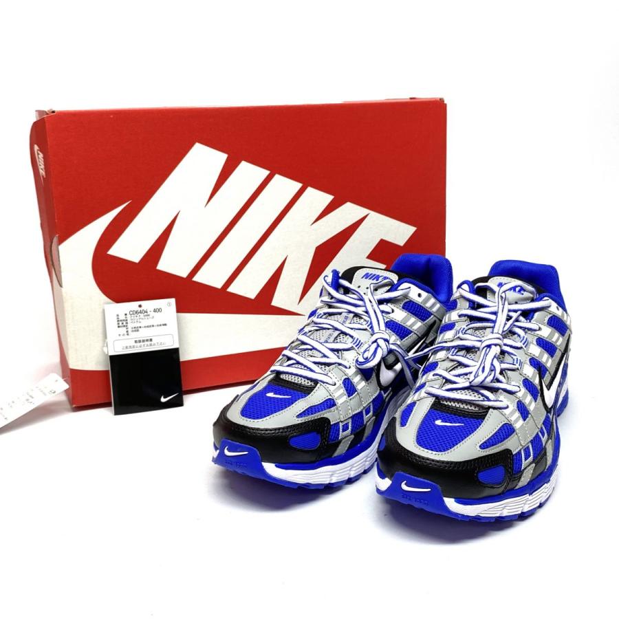 新古品】 Nike ナイキ P-6000 Racer Blue/Black/Flat Silver/White 