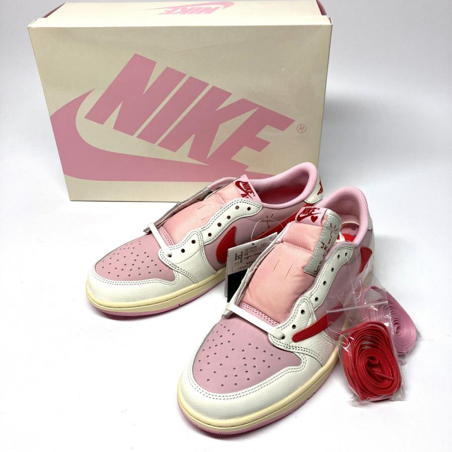 新古品】 Travis Scott × Nike Air Jordan 1 Low OG IQ7604-101 28cm