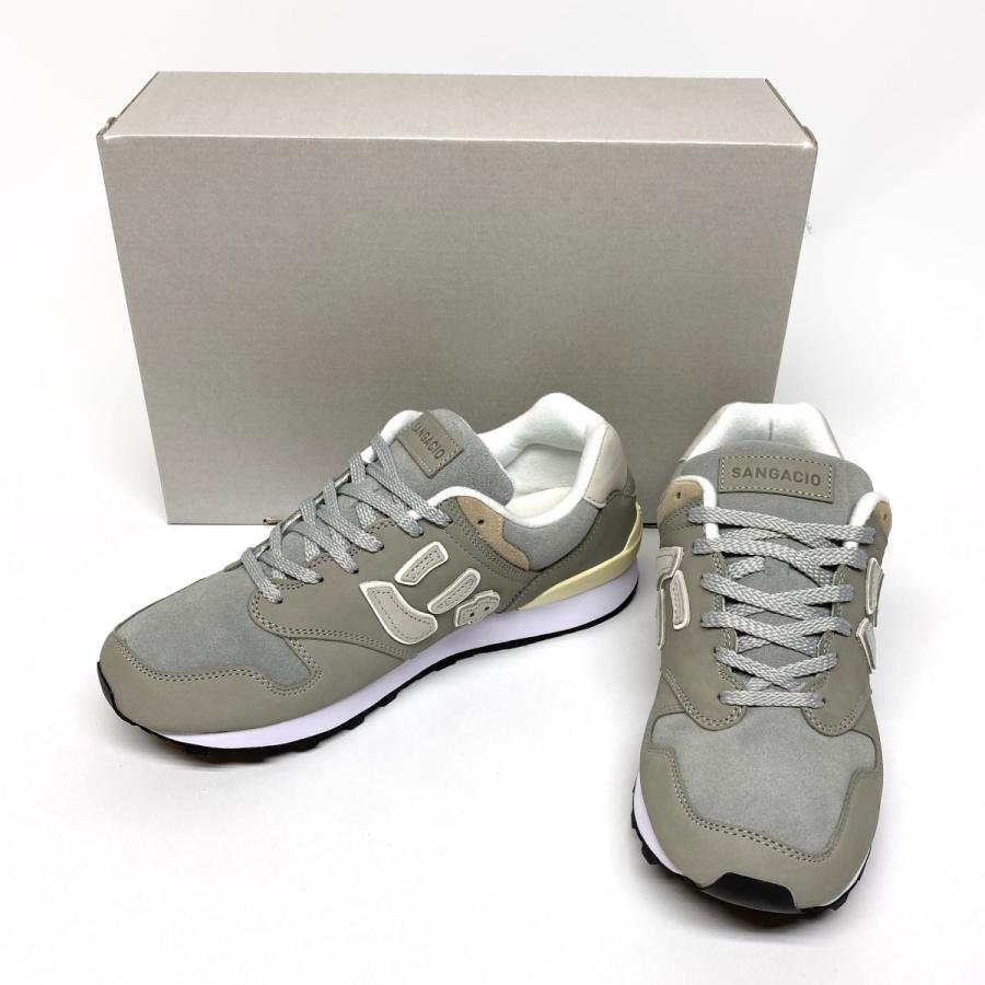 SANGACIOスニーカー26.0cm SANGACIO サンガッチョ にゅーず GRAY 10周年 Limited Edition 26.0cm