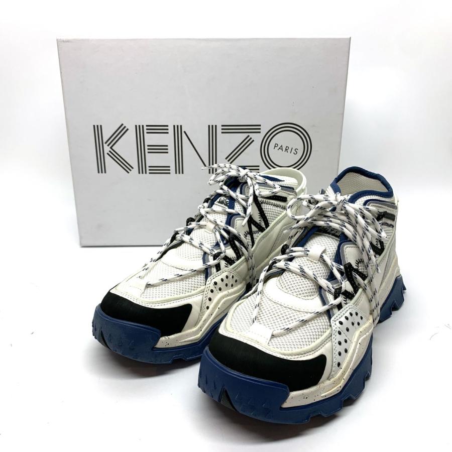 KENZO INKA LOW TOP FA55SN301F52 サイズ42 箱有 ※中古美品 【津山店 