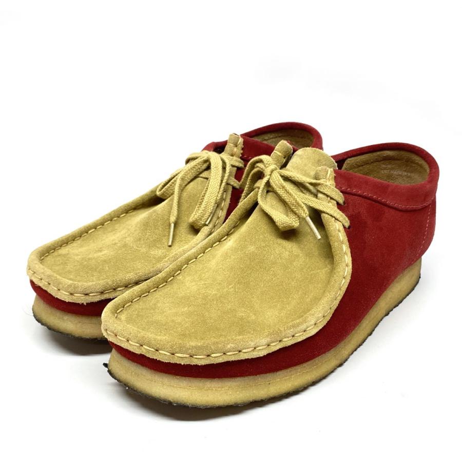 SUPREME シュプリーム × Clarks クラークス Wallabee 2 Tone ブーツ