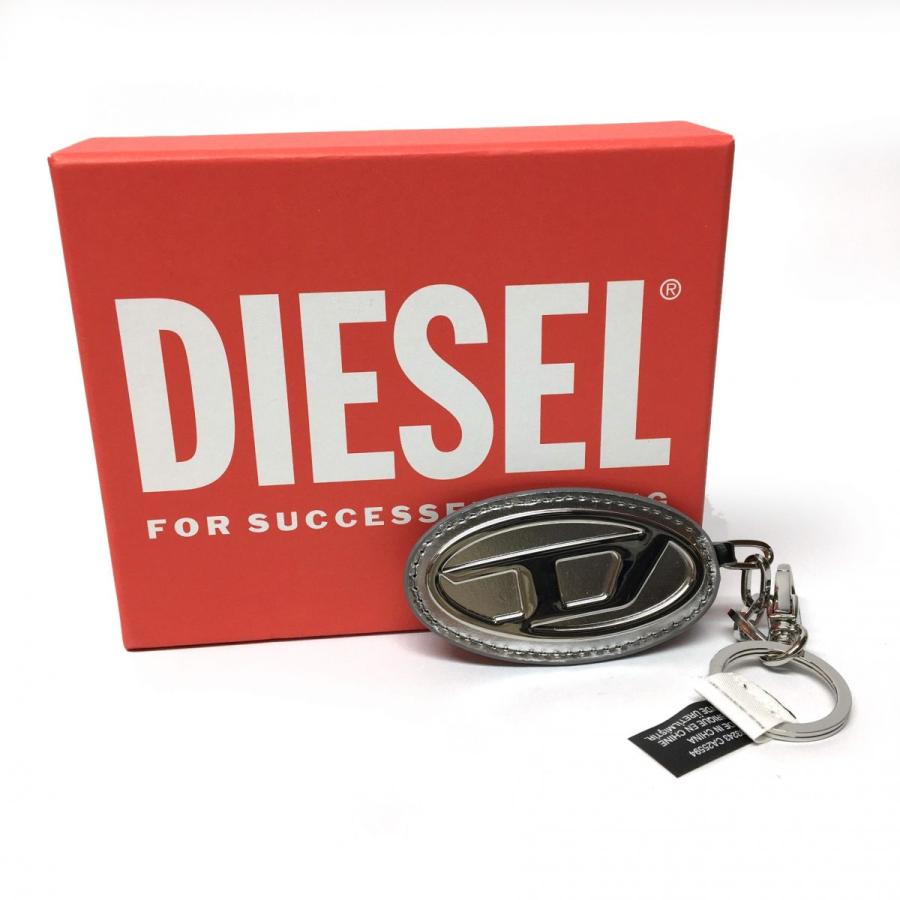 DIESEL ディーゼル ロゴチャーム キーホルダー ※中古 / 箱あり 【津山