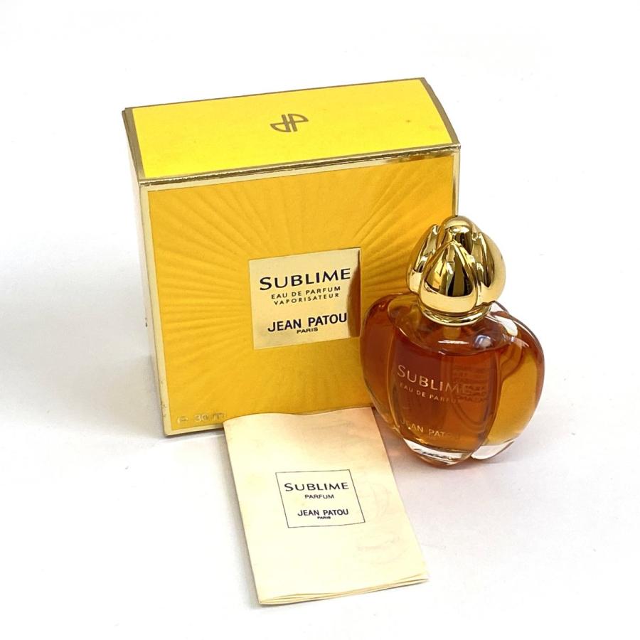 レア♥︎JEAN PATOU 50ml 新品未開封　ジャンパトゥ　スブリーム Jean Patou ジャンパトゥ Sublime オードパルファム 香水 30ml 残量約9
