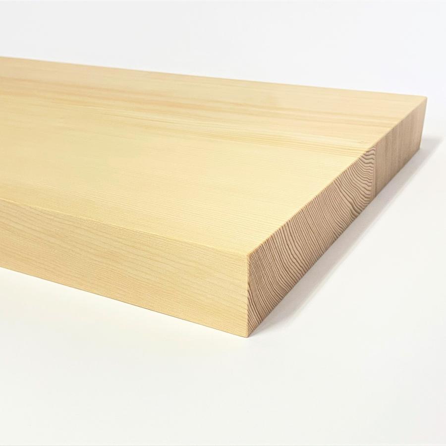 業務用まな板 105cm 4.5cm厚 国産 オーダーカット可能 木製 大きい まな板 天然木 セミオーダーまな板 大型 スプルース 105x40x4.5cm 業務用 日本製の画像