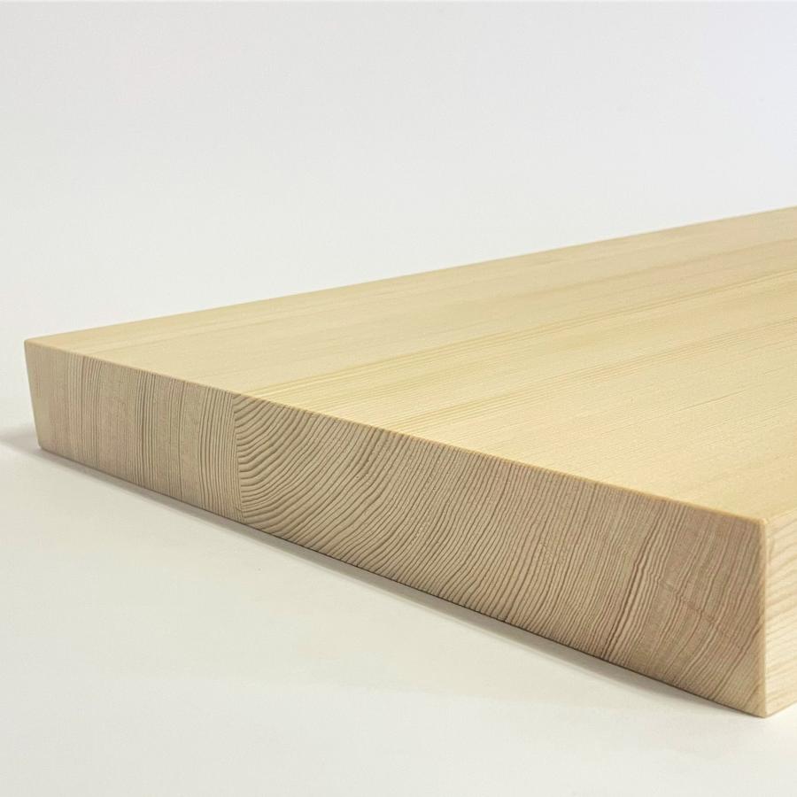 業務用まな板 105cm 4.5cm厚 国産 オーダーカット可能 木製 大きい まな板 天然木 セミオーダーまな板 大型 スプルース 105x40x4.5cm 業務用 日本製の画像
