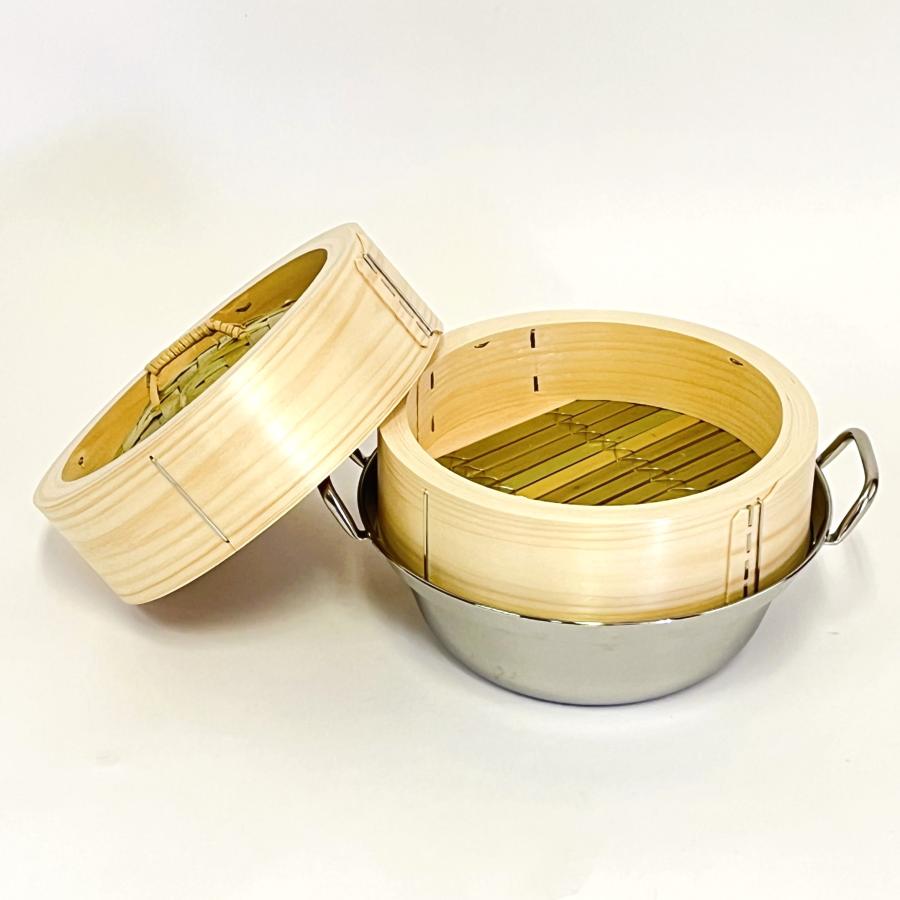 ひのき製 せいろ・蒸し器 直径27cm 楽天市場】ひのき せいろ 1段 27cm 中華せいろ 日本製 檜 蓋付 セット