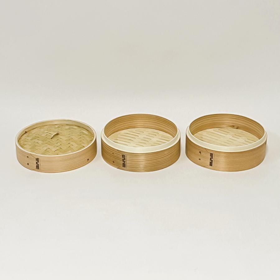 せいろ 2段 24cm 中華せいろ 木製 セイロ 蒸し器 蒸篭 蒸籠 天然木 2段