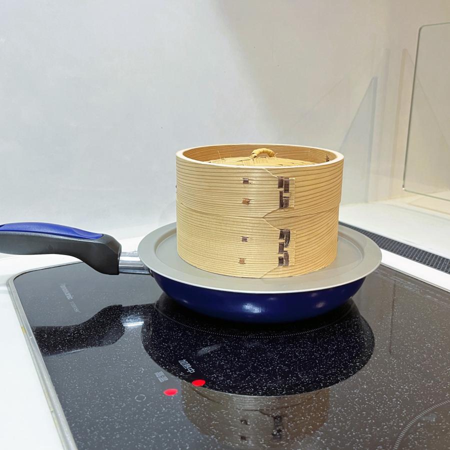 北陸アルミニウム せいろ用 受け台 20 (10〜18cm用) アルミ 日本製