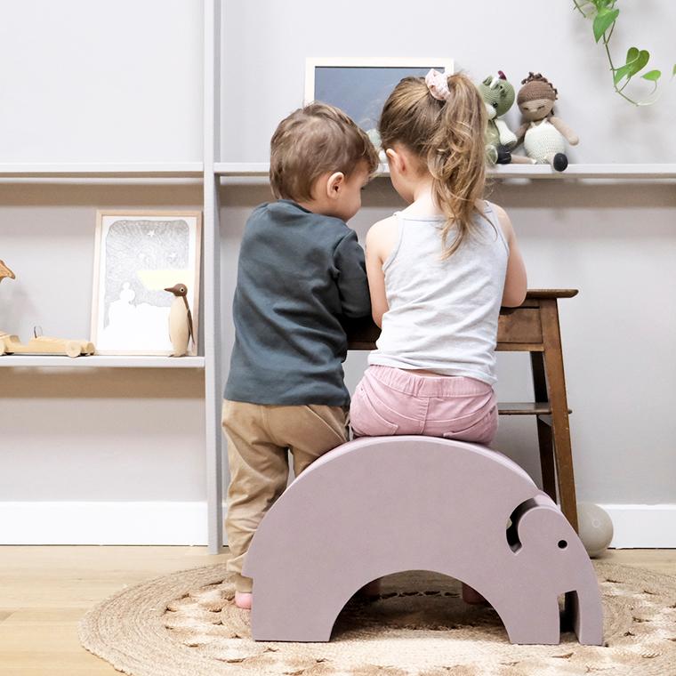 ボーネルンド（Bornelund） 子供家具 キッズコーナー ボブルス ゾウ