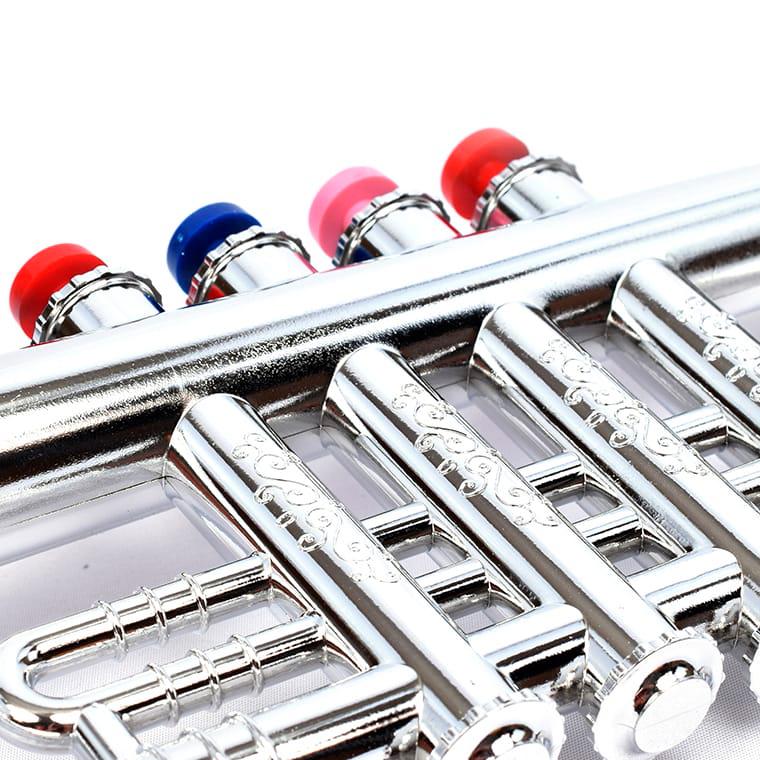 BONTEMPI ボンテンピ｜シルバートランペット 4keys 37cm｜3歳から｜音