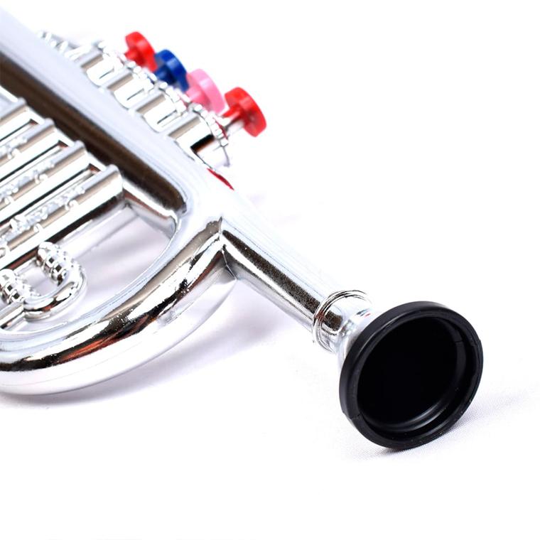 BONTEMPI ボンテンピ｜シルバートランペット 4keys 37cm｜3歳から｜音