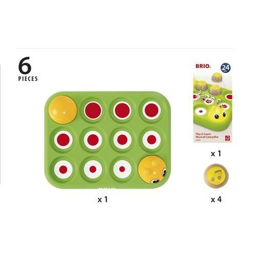 BRIO（ブリオ） 木のおもちゃ 楽器玩具 プレイ&ラーンミュージック 