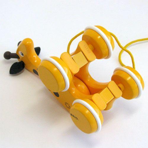 BRIO（ブリオ） 木のおもちゃ プルトイ キリン 1歳 おもちゃ 知育玩具