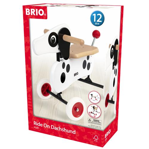 アウトレット品 乗用玩具 BRIO ライドオンダッチー（白） 誕生日 1歳