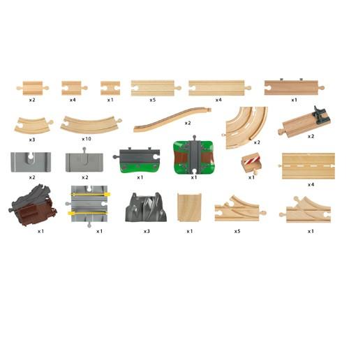 BRIO（ブリオ） ＼おまけ付き／木製レールトイ 特製プラケース入り