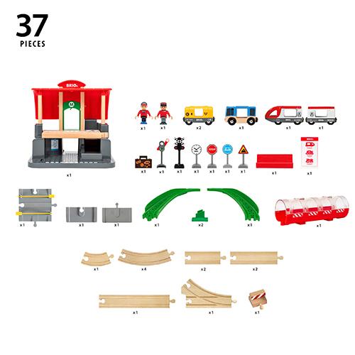 BRIO（ブリオ） ＼おまけ付き／木製レールトイ セントラルステーション
