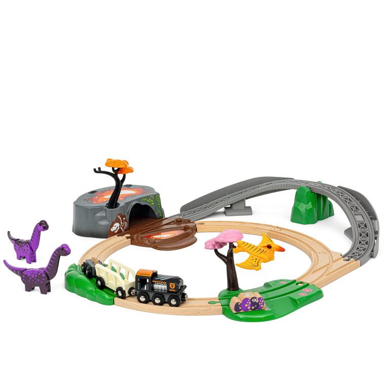 BRIO（ブリオ） ＼おまけつき／木のおもちゃ 木製レール 恐竜 