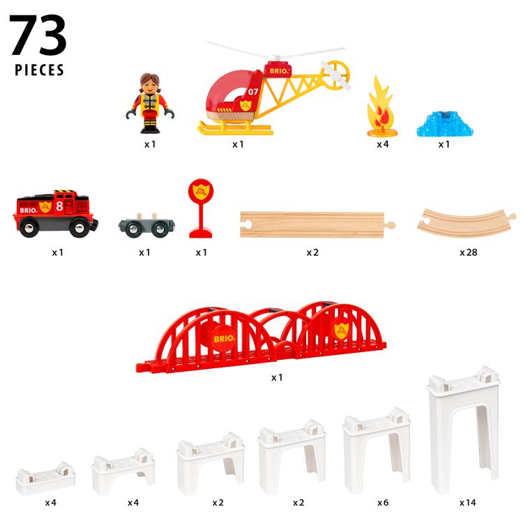 BRIO（ブリオ） 木のおもちゃ 木製レール BRIO｜メガスパイラルセット