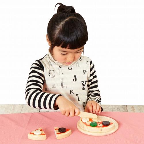 木のおもちゃ ままごと ボイラ ピザ 3歳 おもちゃ 知育玩具 初節句 女の子｜kinoomocha｜02