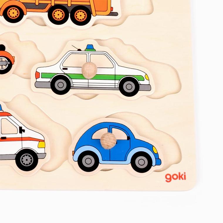 送料無料／ メール便のみ 木のおもちゃ ドイツ goki ゴキ社 リフト