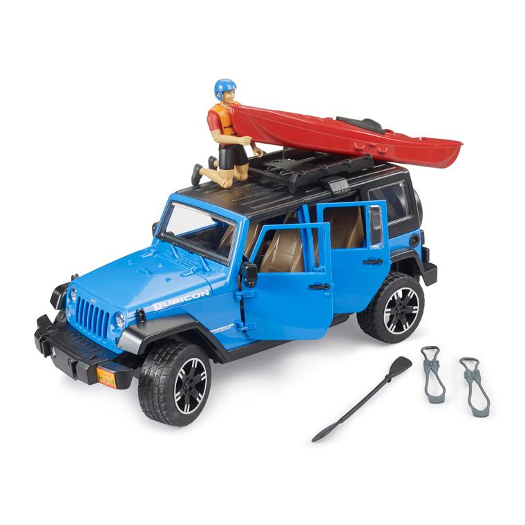 Bruder ブルーダー 正規輸入品 ドイツ Jeep Rubicon & カヤック