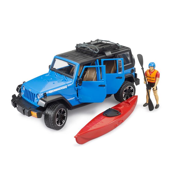 Bruder ブルーダー 正規輸入品 ドイツ Jeep Rubicon & カヤック