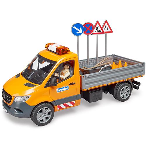 Bruder ブルーダー MB 工事作業車セット フィギュア付き02677