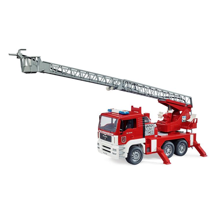 Bruder ブルーダー　消防車　ショベルカー 数量限定 おまけつき／Bruder ブルーダー 正規輸入品 ドイツ MAN 消防