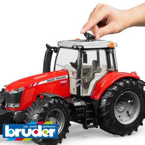 Bruder ブルーダー 車 MF 7624 トラクター 4歳 03046 マッセイ・ファーガソン 入園 入学｜kinoomocha｜04