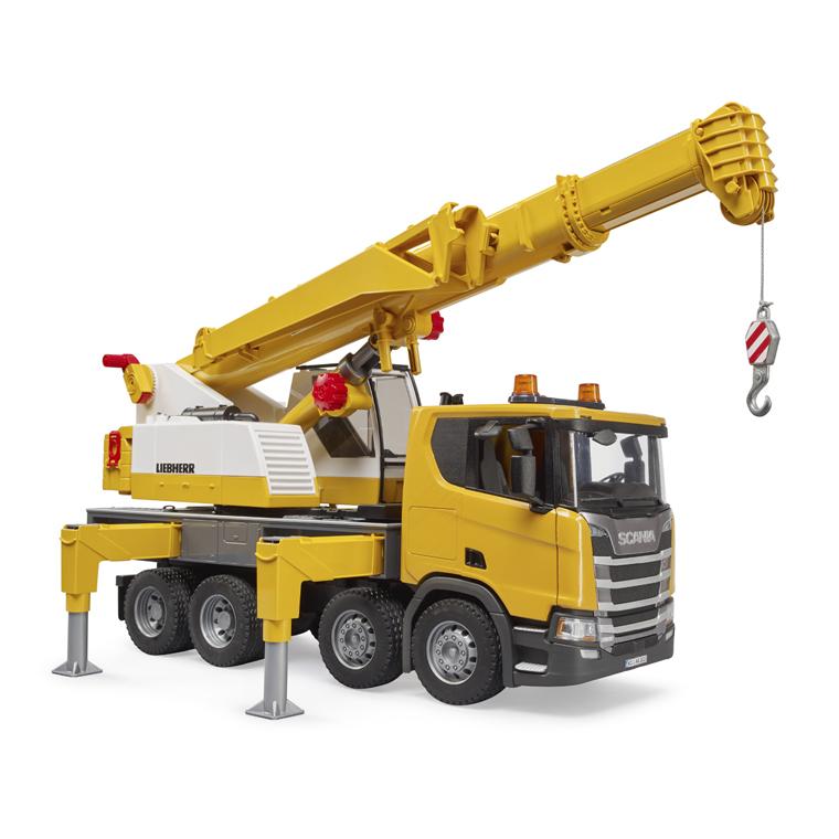 Bruder ブルーダー おもちゃ 車 SCANIA LH クレーン 3歳 03571