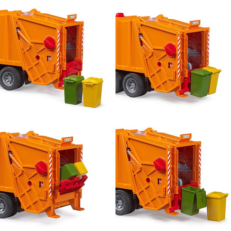 Bruder ブルーダー 正規輸入品 ドイツ MAN TGS ごみ収集車 03760 1/16