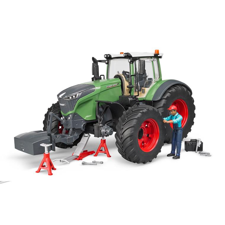 Bruder ブルーダー 正規輸入品 ドイツ Fendt 1050 Varioトラクター(整備士フィギュア付き) 04041 1/16 フェント ミニカー ごっこ遊び おうち時間 外遊び 子供の画像