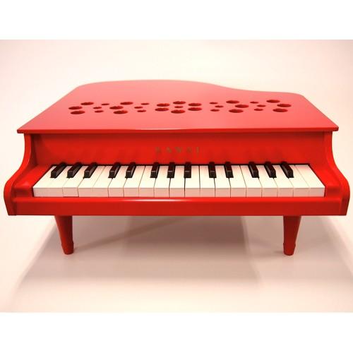 楽器玩具 河合楽器 カワイ カワイミニピアノP-32（レッド） 3歳 おもちゃ 知育玩具 入園 入学の画像