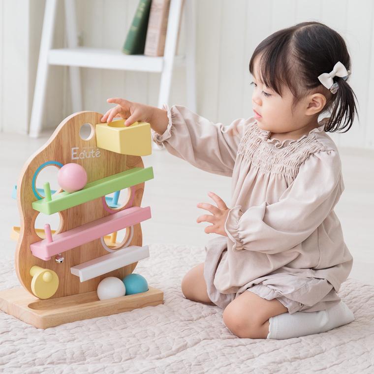 エデュテ（Edute） ＼カラーが選べる／木のおもちゃ 知育玩具｜Edute