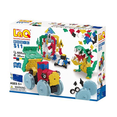 LaQ ラキュー ベーシック 特価キャンペーン 511 650+30pcs 5歳 正規激安 おもちゃ ヨシリツ 知育玩具