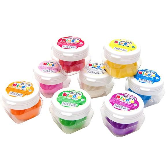 知育玩具 おもちゃ ボーネルンド 新作販売 かんてんネンドstudio 8色セット おうち時間 子供 2歳 寒天粘土