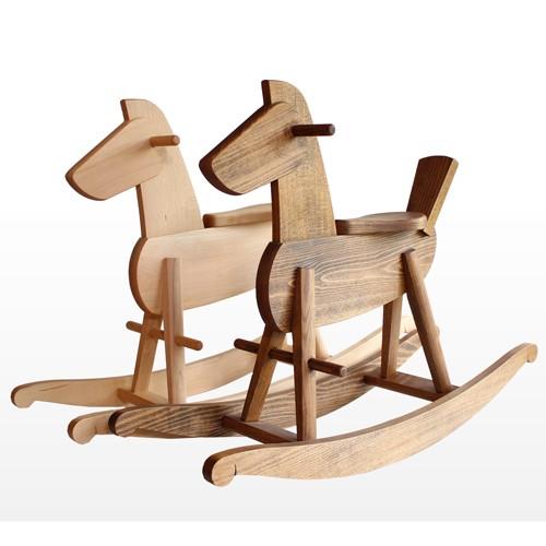 オークヴィレッジ Oak Village Mokuba/木馬 ナチュラル 無垢 木製 乗用