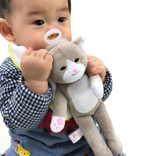 メール便ok 出産祝い Pacifriends パシフレンズ ねこ ぬいぐるみ おしゃぶり パパジーノ 0歳 おもちゃ 知育玩具 Pacf010 木のおもちゃ コモック 通販 Yahoo ショッピング