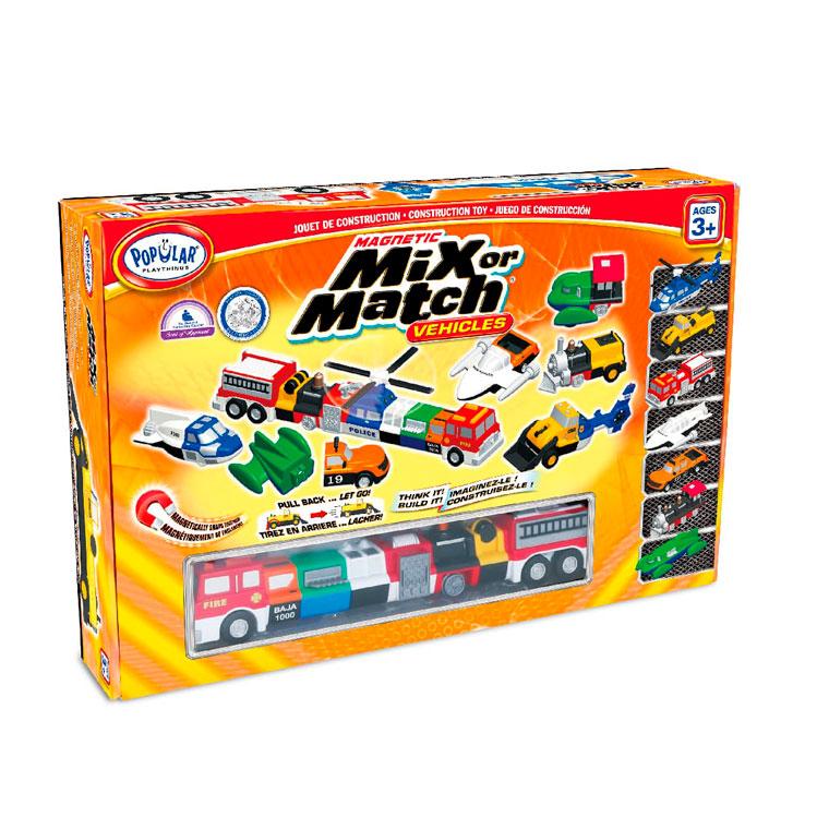 BorneLund（ボーネルンド ）ポピュラープレイシングス ミックス&マッチ デラックスセット ミニカー ごっこ遊び おうち時間 子供の画像